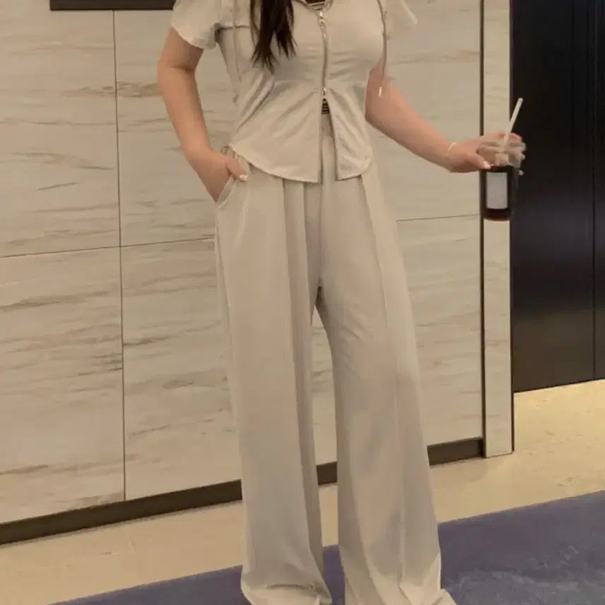 [BUNJANG] Platper Zero Cola Bottle Training Pants Navy / [플랫퍼] 제로 콜라병 트레이닝 팬츠 네이비