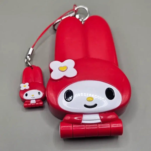 [BUNJANG] Sanrio My Melody Folder Phone Mirror Keychain / 산리오 마이멜로디 폴더폰 거울 키링