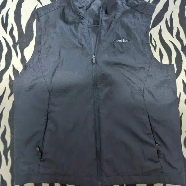 [BUNJANG] Montbell Windbreaker Zip Vest - Size 105 / 몽벨 바람막이 집업조끼 등산 골프조끼 사이즈ㅡ105