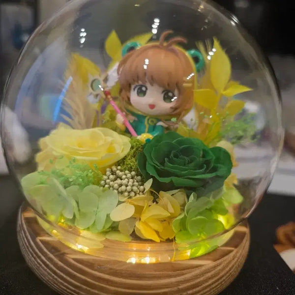 [BUNJANG] Cardcaptor Sakura Pop Mart Cherry Blossom Costume Diorama Figure / 카드캡터 사쿠라 피규어 팝마트 디오라마 팝니다