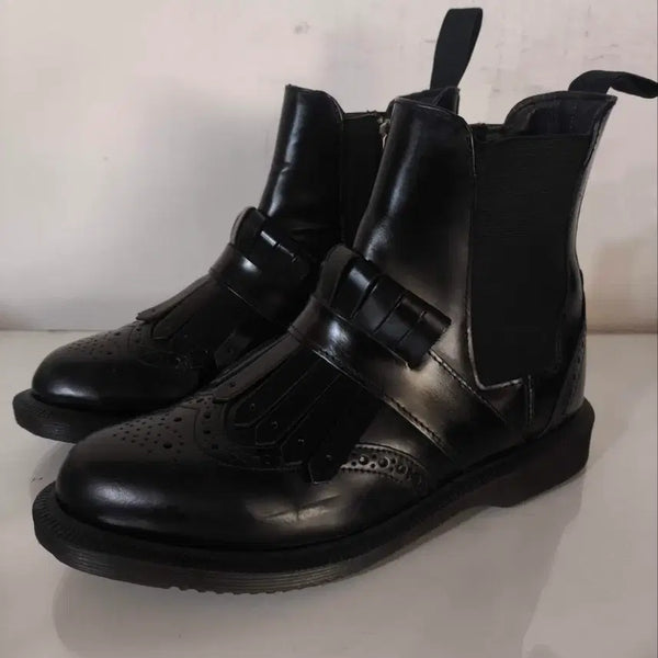 [BUNJANG] Dr. Martens Tina Tassel Chelsea Boots Black / 230mm 닥터마틴 티나 태슬 첼시부츠 블랙