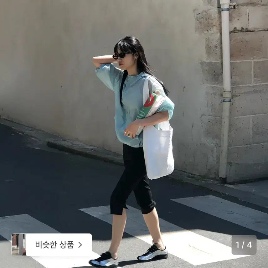 [BUNJANG] Arto Capri Slit Pants Black M / 아르토 카프리 슬릿 팬츠 블랙 M