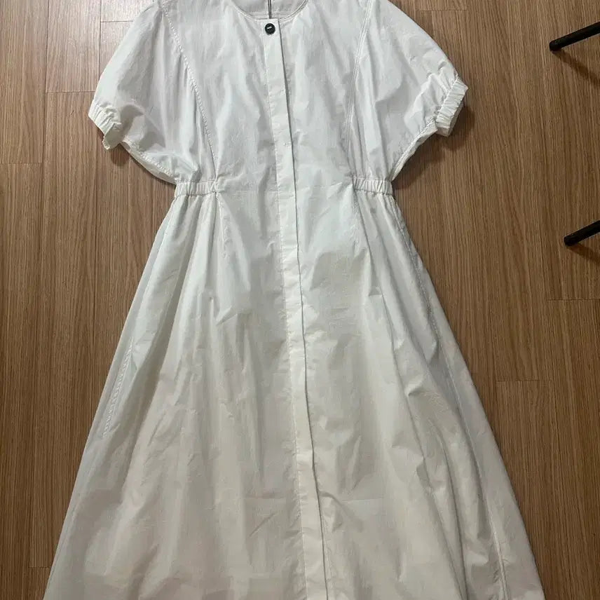 [BUNJANG] The Cashmere White Midi Dress - Size 66 / 한섬 더캐시미어 원피스 새상품 66사이즈