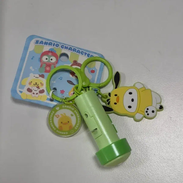 [BUNJANG] Sanrio Pochacco Flashlight Keychain / 포차코 손전등 후레쉬(포차코 라이트) 키링 새상품 정품
