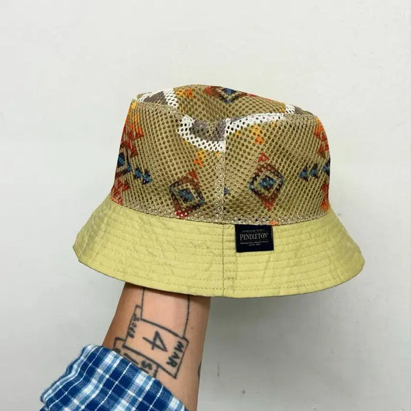 [BUNJANG] Pendleton Ortega Navajo Pattern Reversible Bucket Hat / 펜들턴 오르테가 나바호 패턴 리버시블 버킷햇