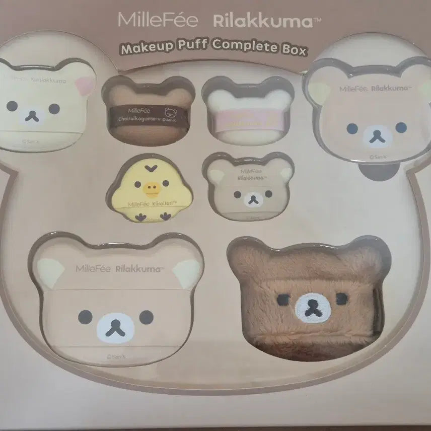 [BUNJANG] Millefiori Rilakkuma Puff (New) / 일본 밀퓌 리락쿠마 퍼프 (새상품)