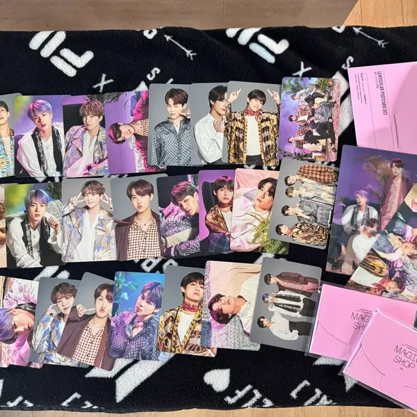 [BUNJANG] BTS Magic Shop Mini Photocard & Lenticular Card Bundle Set / 방탄소년단 매직샵 미니포카, 랜티큘카드 일괄 일직샵