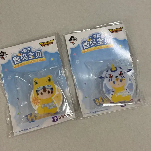 [BUNJANG] Digimon Potepote Kuji Prize H Acrylic Keychain Clip / 디지몬 포테포테 쿠지 H상 아크릴 키링 집게