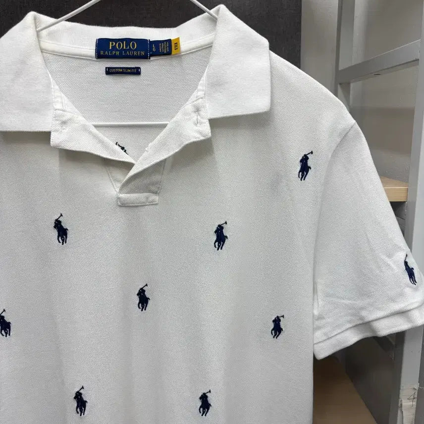 [BUNJANG] Polo Ralph Lauren Short Sleeve Polo Shirt / [큐알 신형] 폴로 랄프로렌 반팔 카라티 티케티