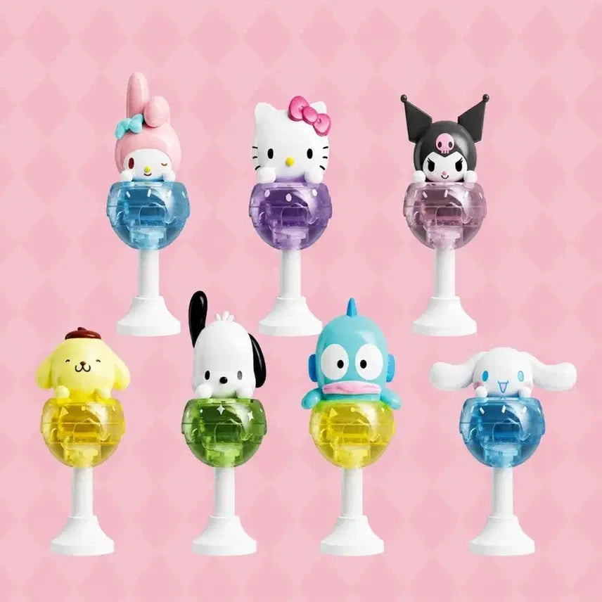[BUNJANG] Sanrio Kuromi Lollipop Keycap (Sealed) / [미개봉] 산리오 랜덤 피규어 > 쿠로미 막대사탕 키캡
