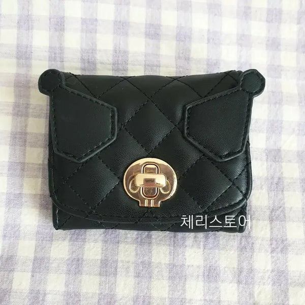 [BUNJANG] Sanrio Kuromi Bi-fold Wallet / 산리오 쿠로미 반지갑
