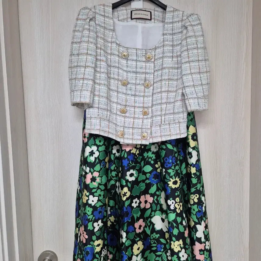 [BUNJANG] MOJOSPIN Three-Piece Suit Green / 모조에스핀 그린정장 쓰리피스