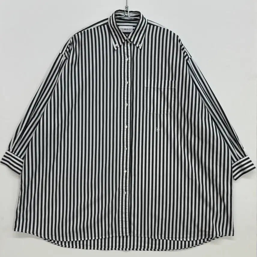 [BUNJANG] Tomboy Stripe Shirt / TOM BOY 톰보이 스트라이프 셔츠