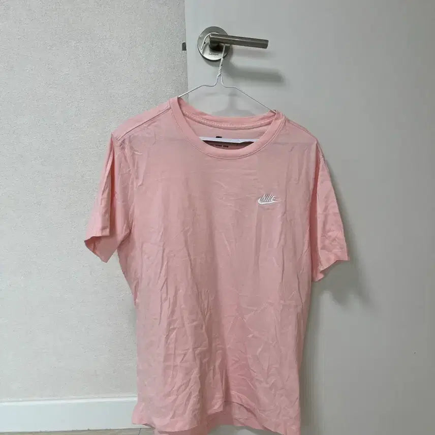 [BUNJANG] Nike Pink Short Sleeve T-Shirt L / 나이키 핑크 반팔티 L