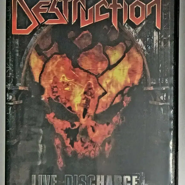[BUNJANG] Destruction Live Discharge DVD / 메탈(영상) DVD 데스트럭션 라이브 디스차지