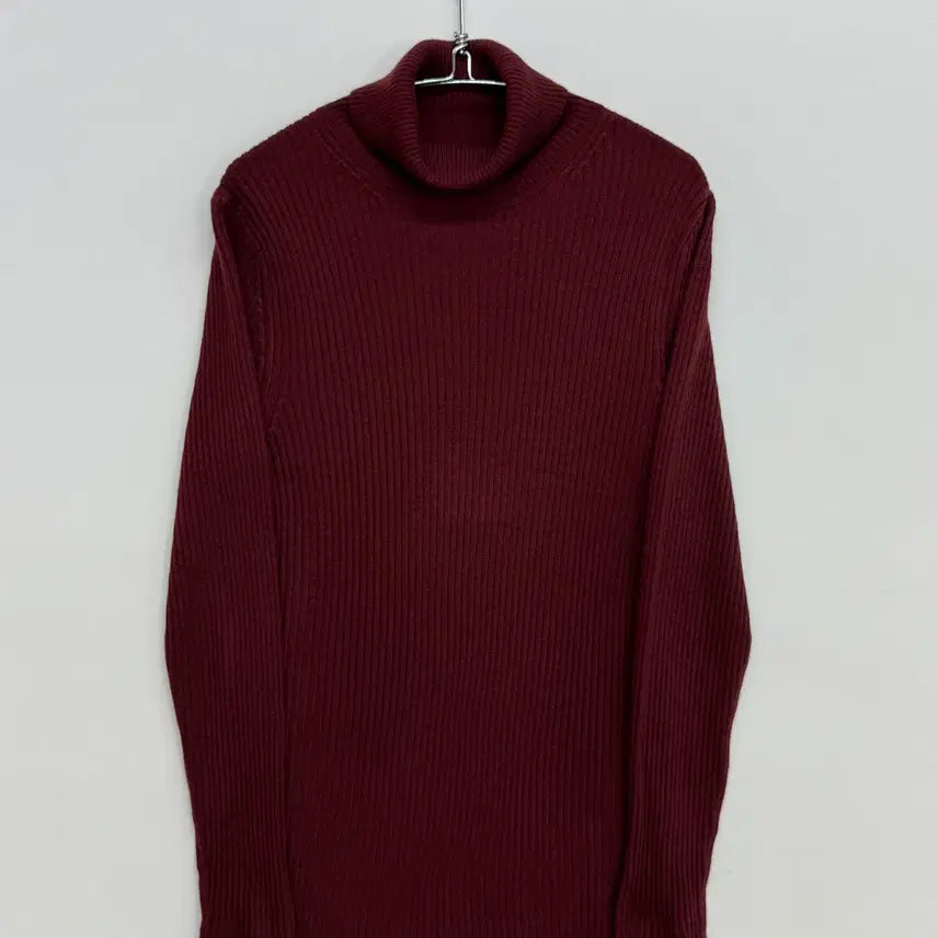 [BUNJANG] UNIQLO Burgundy Turtleneck Knit Sweater / UNIQLO 유니클로 목폴라 니트 버건디