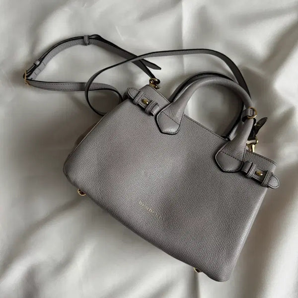 [BUNJANG] Burberry Banner Small House Check Bag / 버버리 하우스체크 배너 스몰