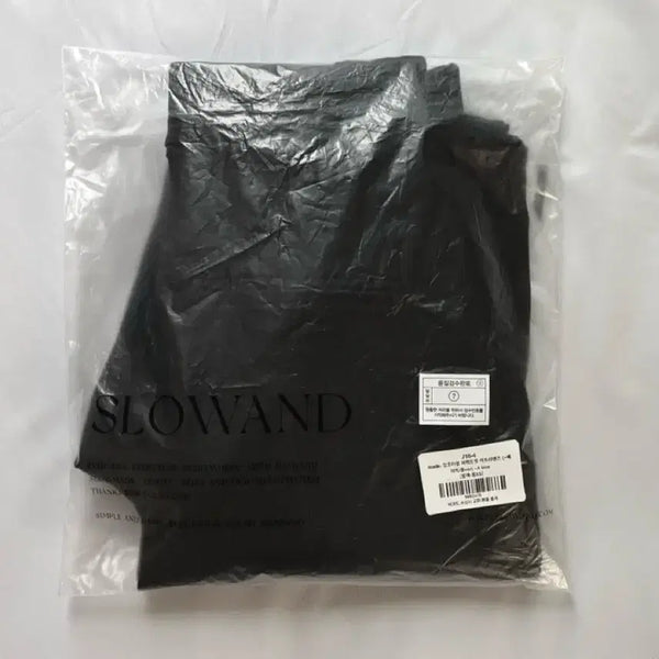 [BUNJANG] Slowand Comfortable Perfect Fit Capri Pants Black (Long Version) / 슬로우앤드 SLOWAND 컴포터블 퍼펙트핏 카프리팬츠 블랙 롱버전