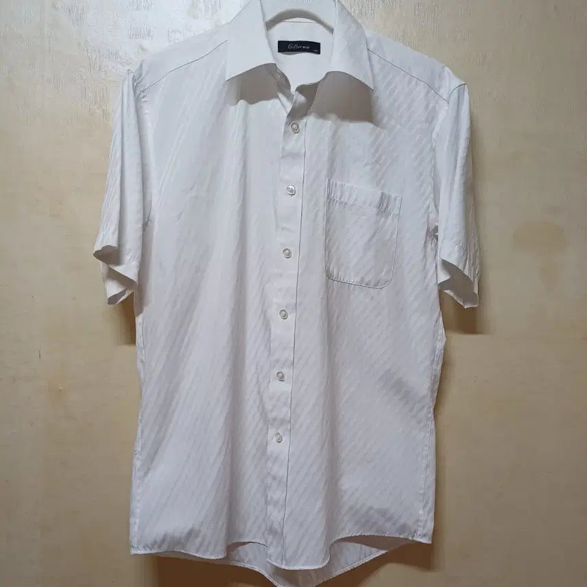 [BUNJANG] Men's Striped Short-Sleeve Shirt / 남성 셔츠