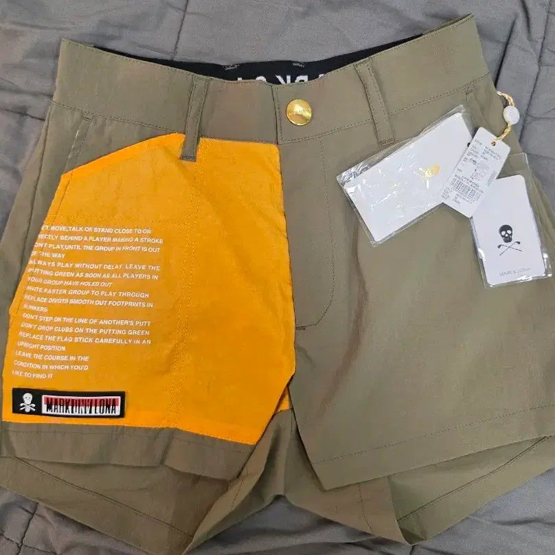 [BUNJANG] Mark &ロナ Golf Women's Shorts Khaki Size 36 / 마크앤로나 반바지 카키36