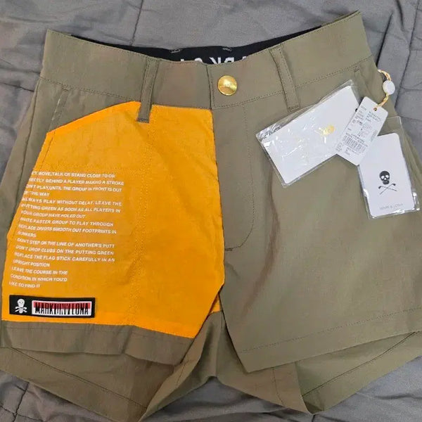 [BUNJANG] Mark &ロナ Golf Women's Shorts Khaki Size 36 / 마크앤로나 반바지 카키36