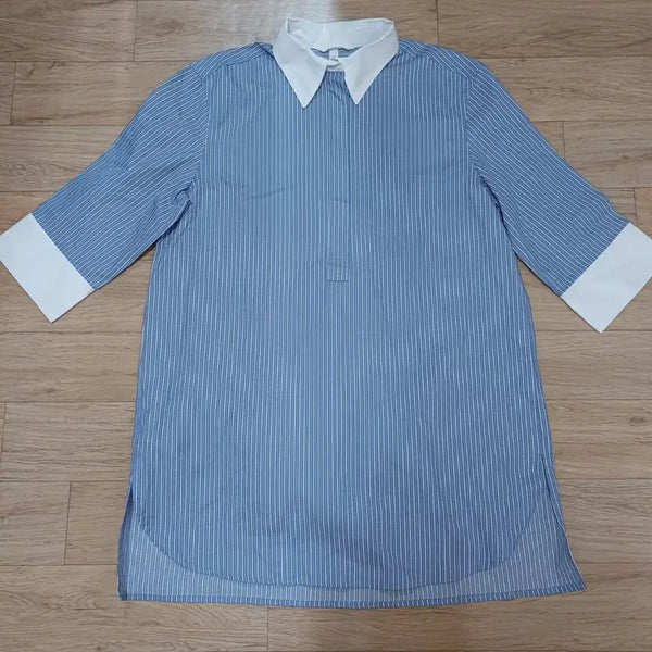 [BUNJANG] H&M Striped Shirt Dress / H&M 셔츠 원피스