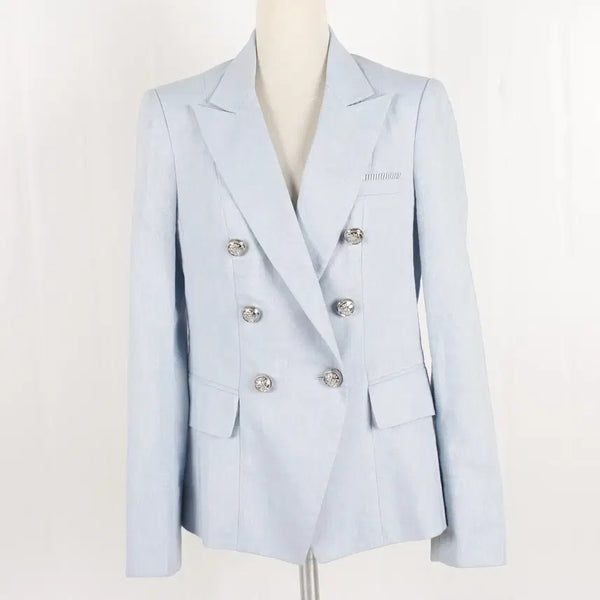 [BUNJANG] SI Women's Linen Blend Spring/Autumn Suit Jacket / SI 여자 린네 자켓 춘추 85