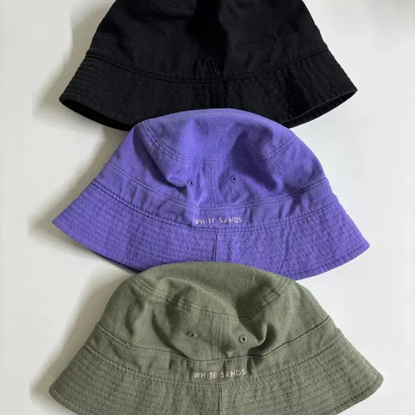 [BUNJANG] Whitesands Bucket Hat Set / 화이트샌즈 버킷햇