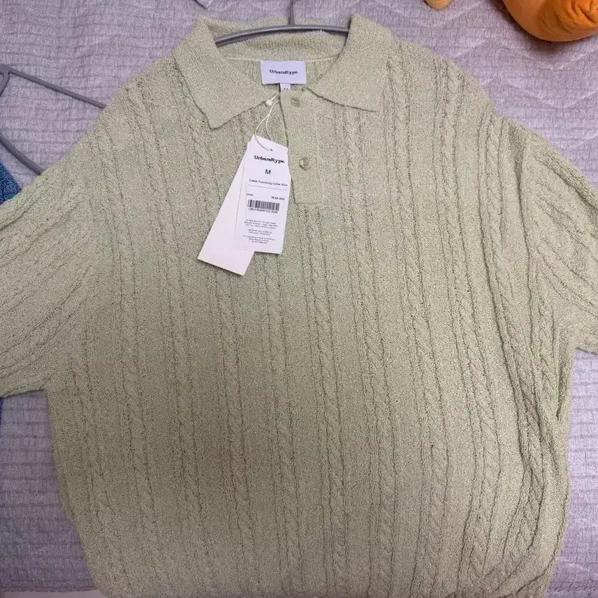 [BUNJANG] Urban Type Short Sleeve Knit M / 어반디타입 반팔니트 M
