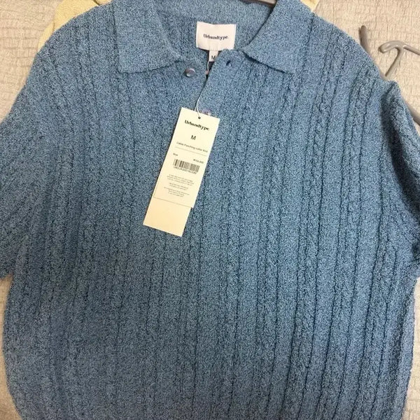 [BUNJANG] Urban Type Short Sleeve Knit M / 어반디타입 반팔니트 M