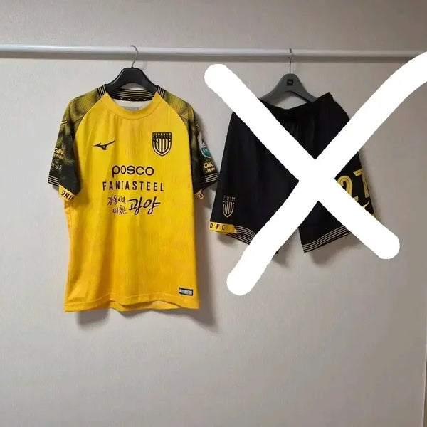 [BUNJANG] Jeonnam Dragons FC Player Issued Authentic Football Jersey Top (Size L) / K리그 전남드래곤즈 프로 축구팀 선수지급용 유니폼 상의 L사이즈