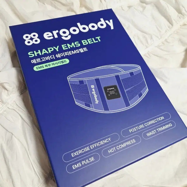 [BUNJANG] Ergobaby Shapey EMS Belt Waist Massager / 에르고바디 쉐이피 EMS 벨트 허리 복대 마사지기