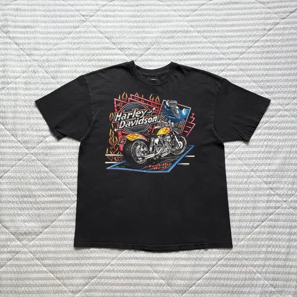 [BUNJANG] 1995 Harley-Davidson Flame T-Shirt Vintage XL / 90s 빈티지 할리데이비슨 플레임 티셔츠