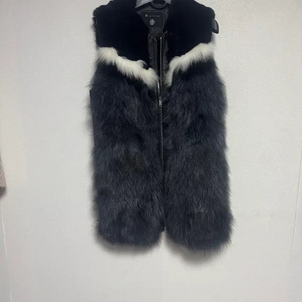 [BUNJANG] It MICHAA Fox Fur Mustang Jacket / 잇미샤 폭스퍼 무스탕