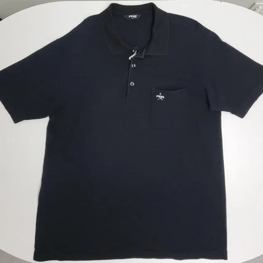 [BUNJANG] Pink Golf Polo Shirt / 핑  골프  카라티