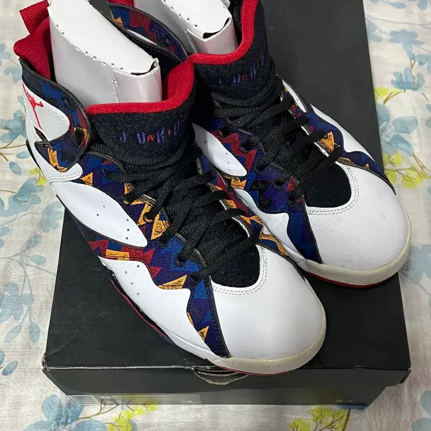 [BUNJANG] Nike Air Jordan 7 Retro Bright Concord Sneakers (265mm) / 나이키 에어 조던 7 레트로 브라이트 콩코드 265