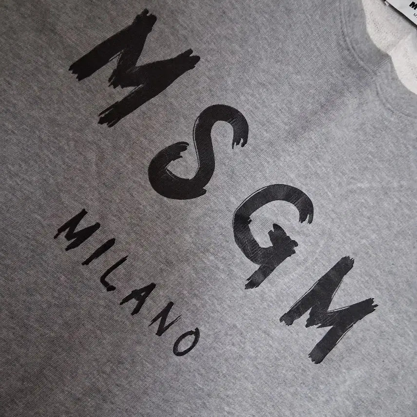 [BUNJANG] MSGM Milano Sweatshirt Grey XL / MSGM 밀라노 맨투맨 그레이 xl