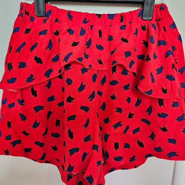 [BUNJANG] Maje Ruffled Detail Elasticated Shorts / [정품] maje(마쥬) 프릴 디테일 밴딩 쇼츠 반바지 (아이디룩 정품)