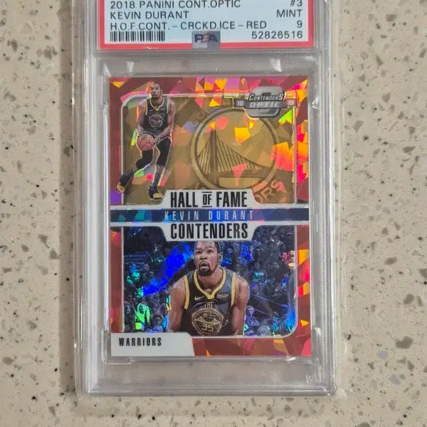[BUNJANG] Kevin Durant PSA 9 "Court Kings Optic" Holo Red Trading Card / 케빈듀란트 등급카드(PSA9) 팝니다