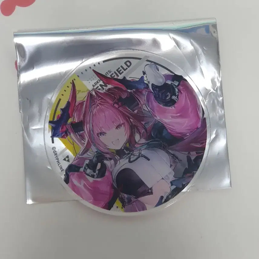 [BUNJANG] Arknights Endfield Yvonne Acrylic Coaster / 명일방주 엔드필드 애니메이트 이본 아크릴 코스터