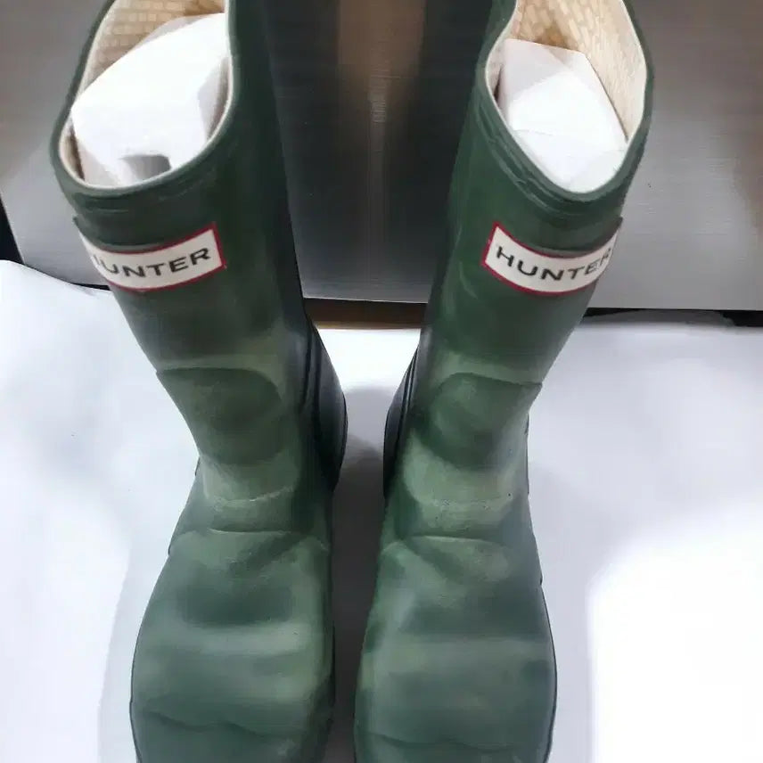 [BUNJANG] Hunter Rain Boots Green / 헌터 레인부츠 그린 장화 최저가로 드립니다!