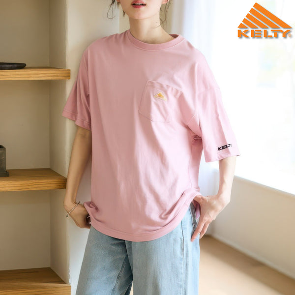 [BUNJANG] FREAK'S STORE KELTY One-Point Vintage Logo Pocket T-Shirt / 프릭스스토어 켈티 원포인트 빈티지로고 포켓 티셔츠