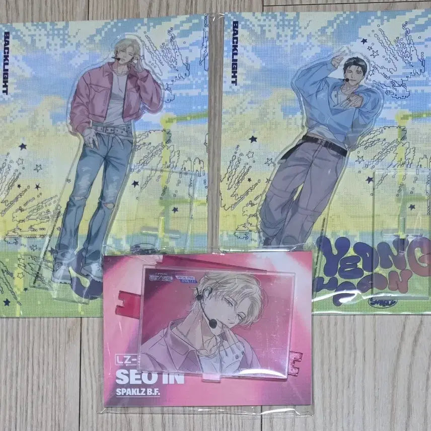 [BUNJANG] Sparkles Taiwan Backlight Acrylic Bundle Set / 미개봉 스파클즈 대만 백라이트 아크릴 일괄 판매