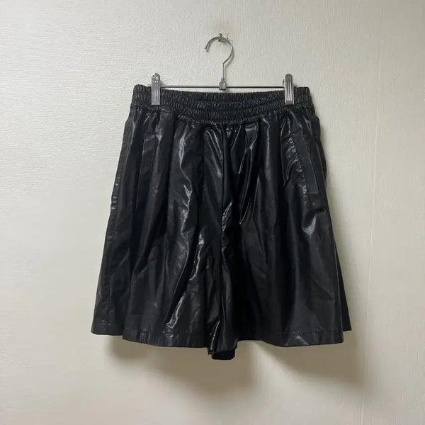 [BUNJANG] Jigott Leather Shorts / 지컷 레더 반바지 55