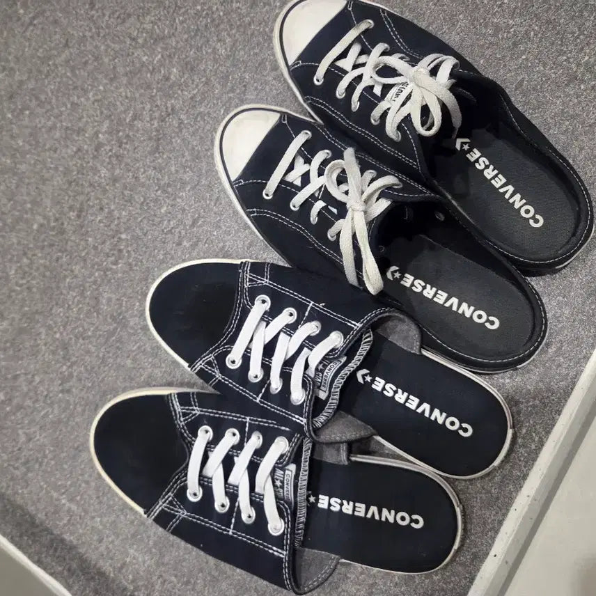 [BUNJANG] Converse Mule Black Shoes Size 250 / 컨버스 뮬 블랙 250