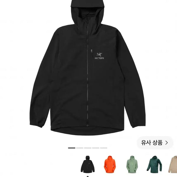 [BUNJANG] Arc'teryx Squamish Hoody Black / 아크테릭스 스쿼미시 후디 블랙