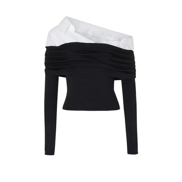 [BUNJANG] Not Your Rose Lily Top Black / 낫유어로즈 릴리 탑 블랙