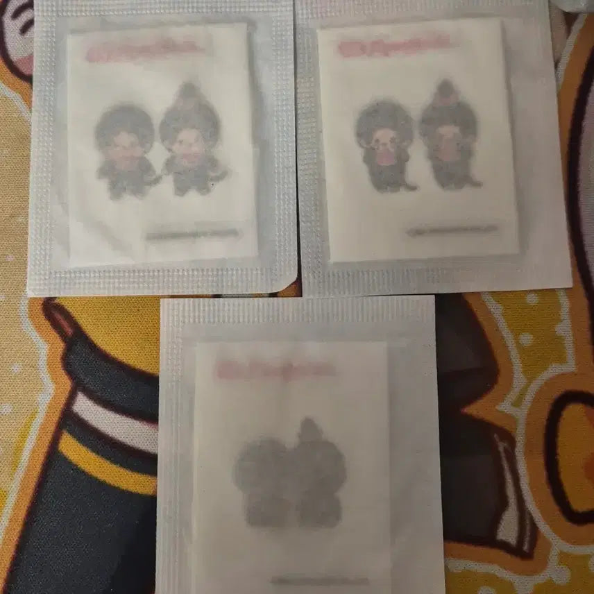 [BUNJANG] Monchhichi Sticker Ttibuseal Bundle Set (Sealed) / 몬치치 띠부씰 스티커 미개봉 일괄