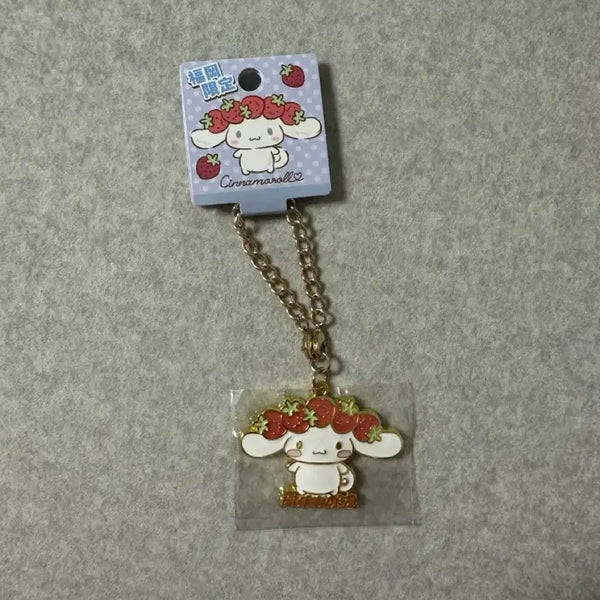 [BUNJANG] Fukuoka Limited Strawberry Cinnamoroll Charm / 후쿠오카 한정 딸기 시나모롤 참