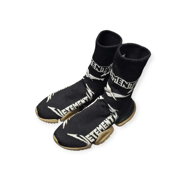 [BUNJANG] VETEMENTS Reebok Sock Runner Knit High-Top Sneakers Black / 235)베트멍 리복 삭스러너 니트 하이탑 블랙 스니커즈